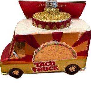 Christmas ornament Taco Truck